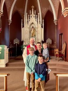 Rev. Andrew Noble and Family